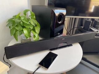 Bộ loa Soundbar hãng Teinuro không dây kèm remote