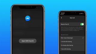 Đặt mã PIN hoặc FaceID trên ứng dụng Messenger