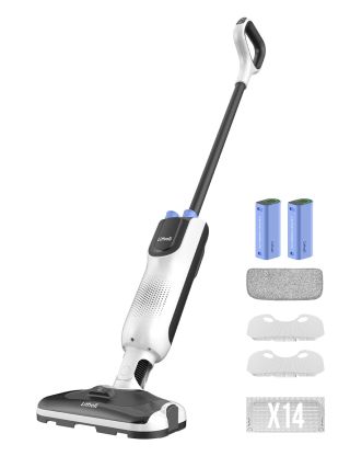 Máy lau sàn & hút bụi 2 trong 1 hãng Litheli -  tặng kèm 2 pin rời