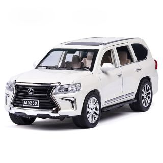 Mô hình xe hơi LX570 CheZhi bằng kim loại tỷ lệ 1:24