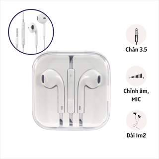 Tai nghe dây iPhone chân 3.5mm HK 