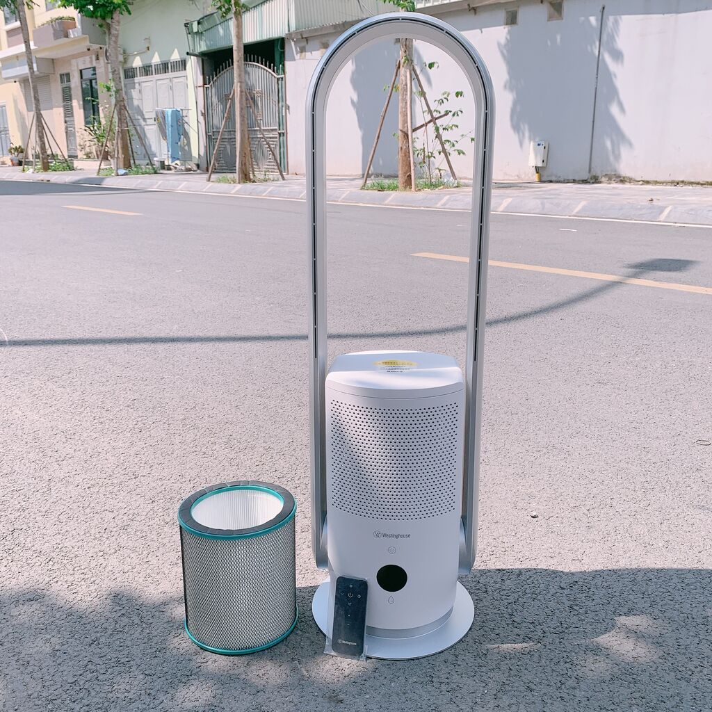 Quạt không cánh kiêm lọc không khí hãng Westinghouse WX-WYP03U ( Mỹ )