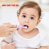 Bàn chải cho bé dùng ngón tay ( Hàng Amazon ) Dùng cho trẻ 6 tháng tuổi trở lên