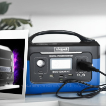 [ Bảo hành 12 tháng ] Trạm sạc 600W chính hãng BSG1200MAX Scheppach - Đức