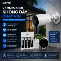 Camera Chạy Pin Sạc Không Dây Nguồn - Camera Wifi Xiaomi Kami