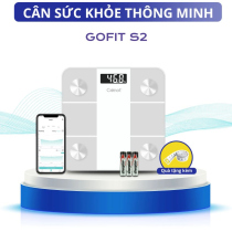Cân điện tử sức khoẻ thông minh Crenot Gofit S2 kết nối bluetooth đo phân tích chỉ số cơ thể body fat scale