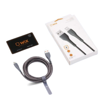 Cáp sạc nhanh cho iPhone đầu USB bọc dù siêu bền dài 2m