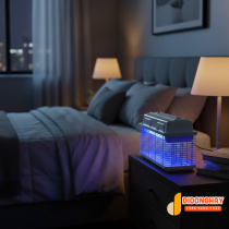 Đèn bắt muỗi tự động HENGTONG HT-003 công suất cao , hiệu quả nhanh chóng