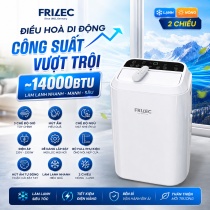 Điều hoà 2 chiều di động Frilec 14000BTU  thương hiệu Đức, tích hợp Hút Ẩm
