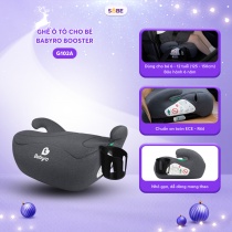 Ghế ô tô cho bé BABYRO BOOSTER (G102A) - KHÔNG ISOFIX , BẢO HÀNH 6 NĂM