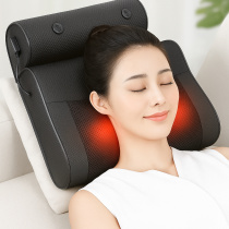 Gối massage lưng đa năng AUX AB01 - O, bi đá nóng, bảng điều khiển liền