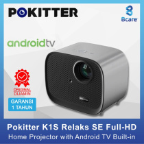 Máy chiếu Pokitter K1S, 1080P, chạy Android, kết nối điện thoại