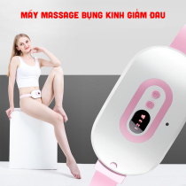 Máy Massage Làm Ấm Bụng Đai Chườm Nóng Bụng Đeo Lưng Giảm Đau Cho Phụ Nữ Đến Kì - Minsosport