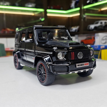 Mô hình xe sắt Mercedes Benz G800 Brabus tỉ lệ 1:24 Hãng Miniauto 3 màu đánh lái, gập gương