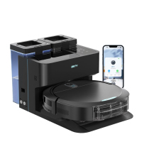 Robot hút bụi lau nhà Mi-lux Mi3 Công nghệ USA tự động giặt giẻ, tự đổng đổ rác, tự động cấp và xả nước, thiết kê siêu gọn, model hot 2023, phiên bản Quốc tế. Bảo hành 24 tháng
