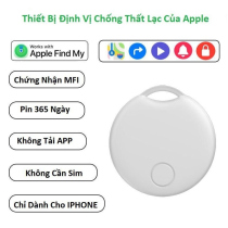 Thiết Bị Định Vị Smart Tag cho iPhone iOS Chuẩn MFI - Hãng HiMoJo