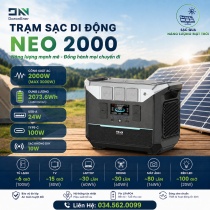 Trạm sạc DaranEner NEO 2000 - 2073.6Wh ( Đức )