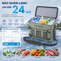 Túi giữ nhiệt, bảo quản lạnh - đồ uống, đựng đồ camping hãng LANEDO COOLER (hàng Amazon)